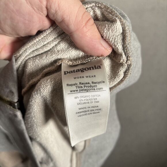 Patagonia Board Short Full Zip Light Weight Hoodie Women’s Size S Organic Cotton - Picture 15 of 16